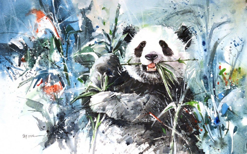 今天,小编给你带来的可爱大熊猫图片:身在茂密的竹林,是隐居深山的