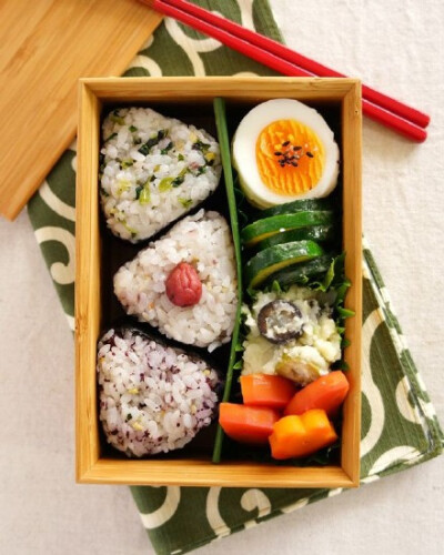 日本元气便当,美味又有艺术感!(柚木凉子)