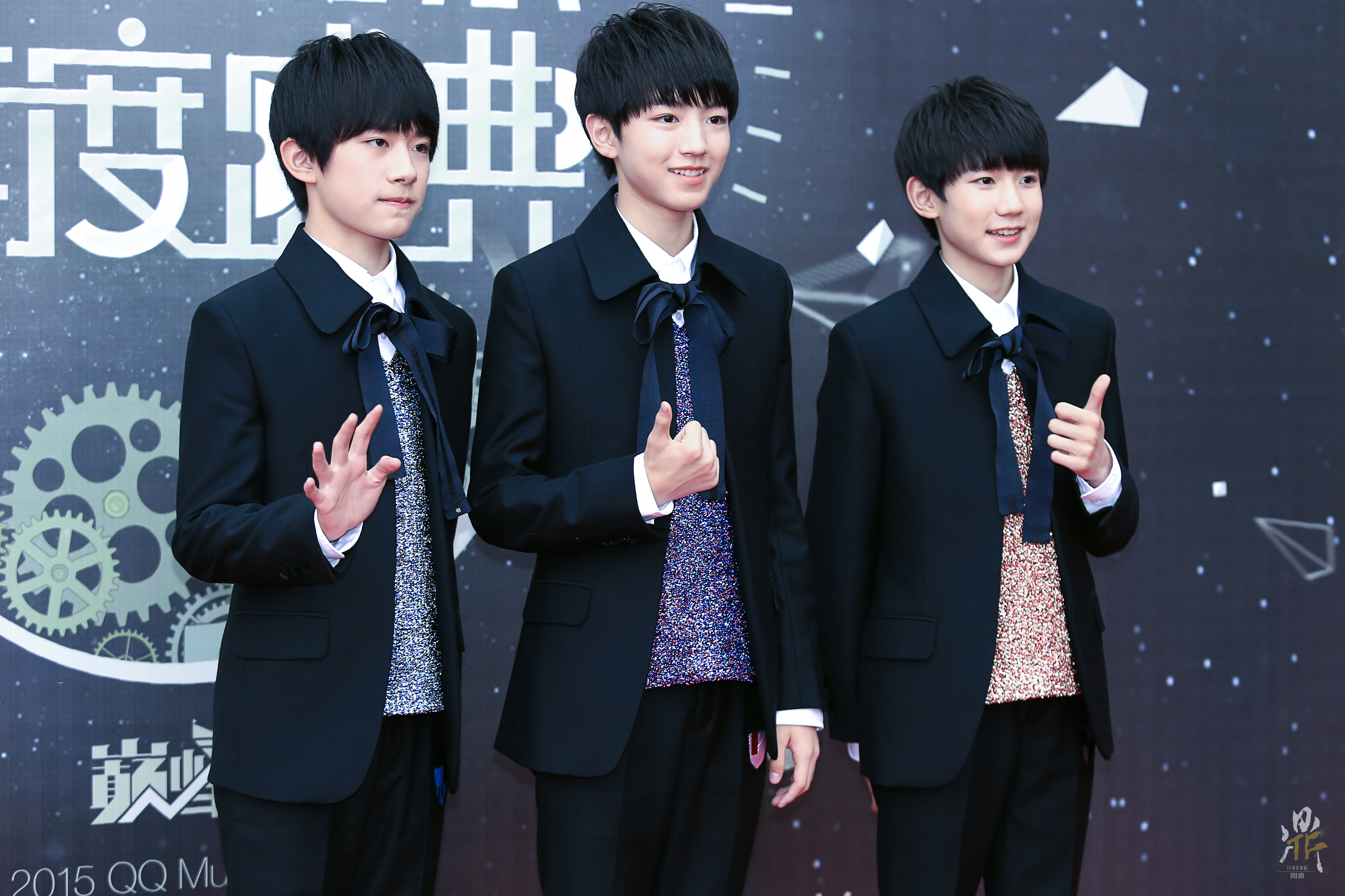 tfboys 2015qq音乐年度盛典