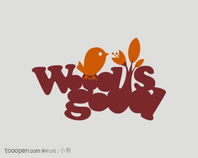 立体英文字体设计