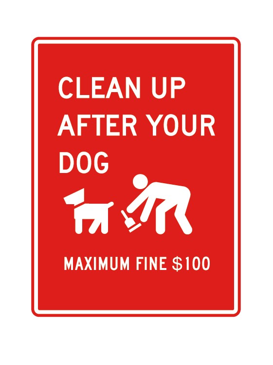清理狗粪标语图片