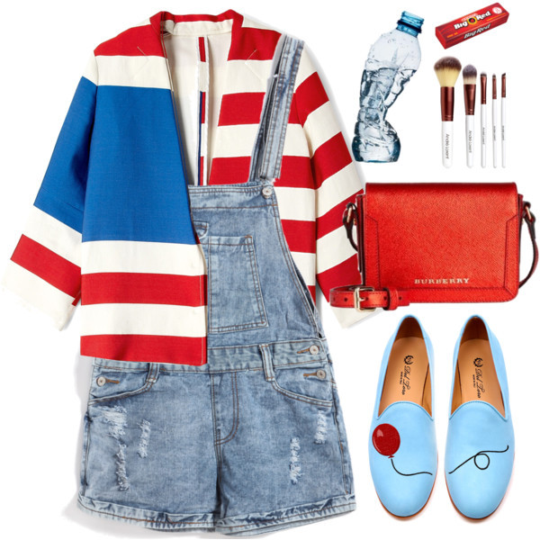 redwhiteandblue #patriotic #4thofjuly #white @polyvore @poly