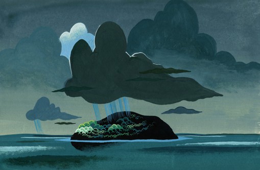 每一座孤岛,都有深海拥抱.