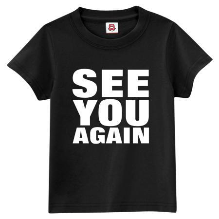 梦想巴士夏季时尚简约英文字母see you againt恤男女yncp 155