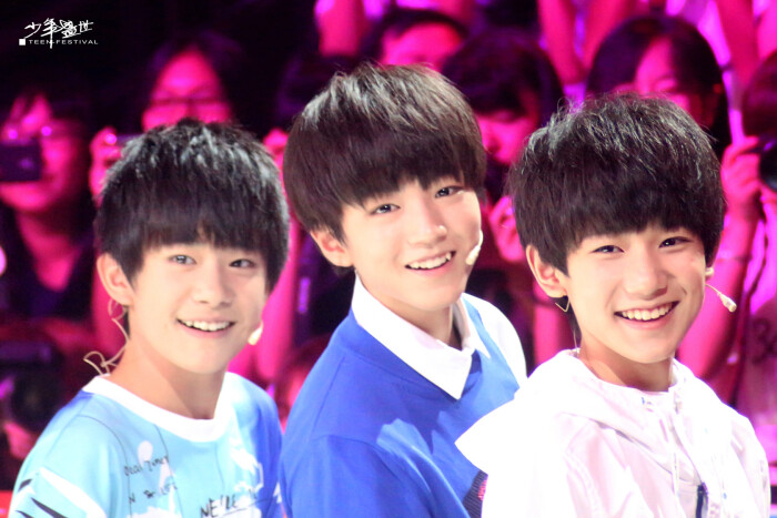 2014/8/28#tfboys##王俊凯##王源##易烊千玺#【跟你们约定的未来还很