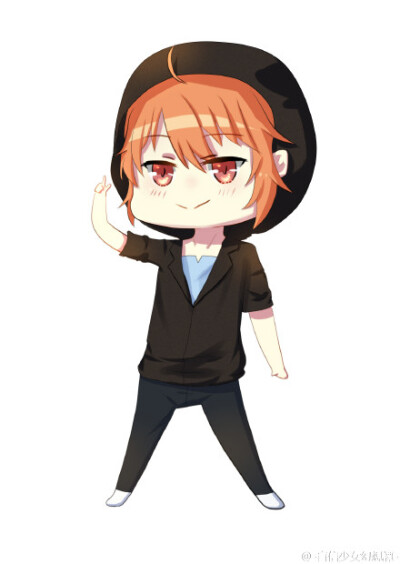 kbshinya @哦漏qaq @-a路人- 画了你们的q版() 在之后会有一个痴汉让