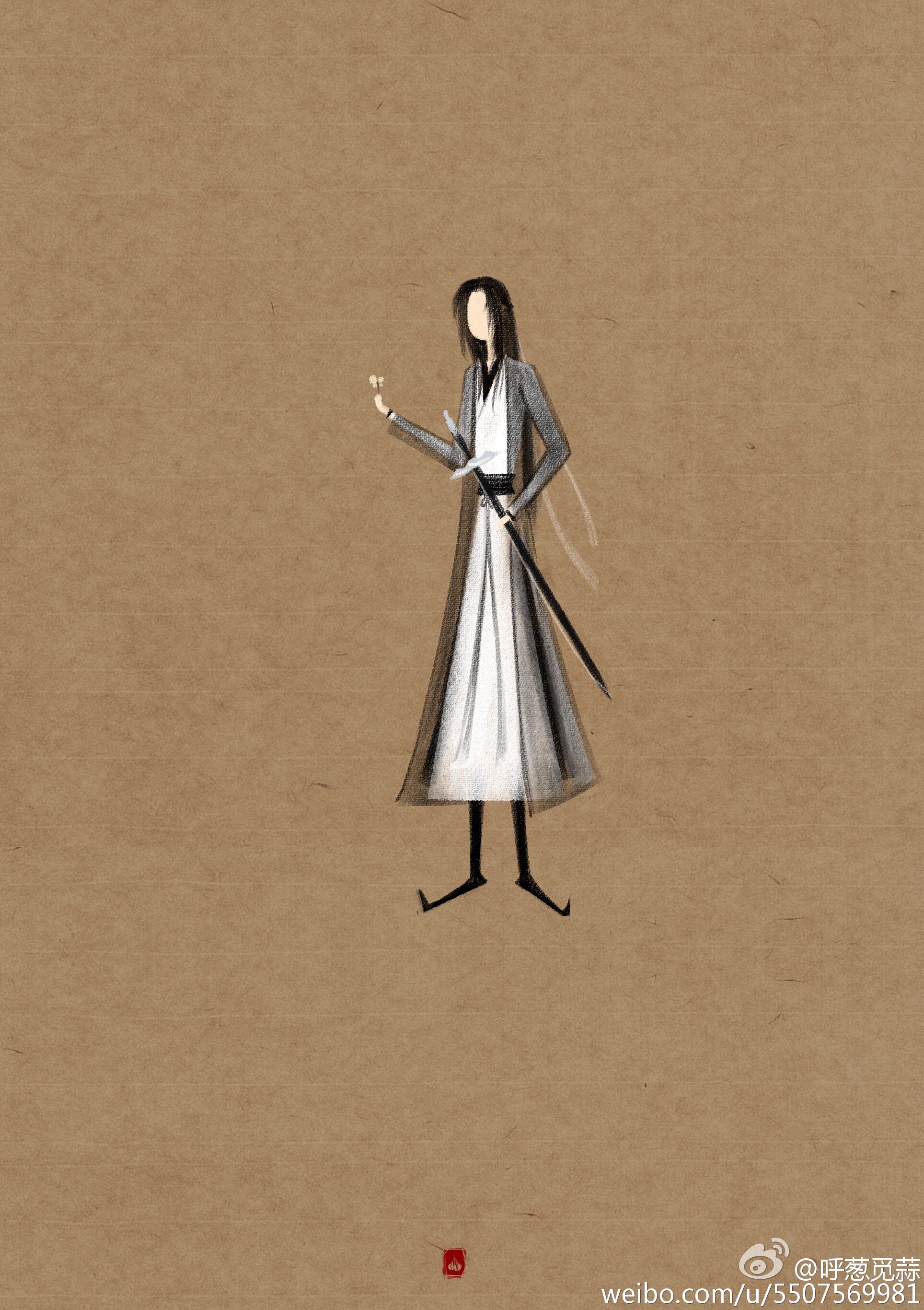 无脸古装群像##每日一涂#武林外史九宫格集齐～散花～下一部画一个十