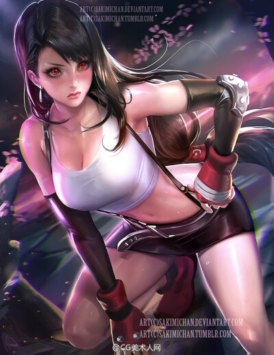 加拿大画师 sakimichan 作品
