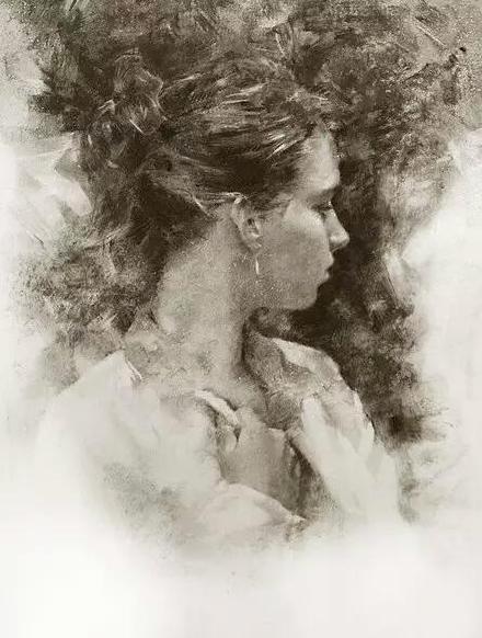 casey baugh 美国 80后帅小伙迷恋人物素描(带步骤)