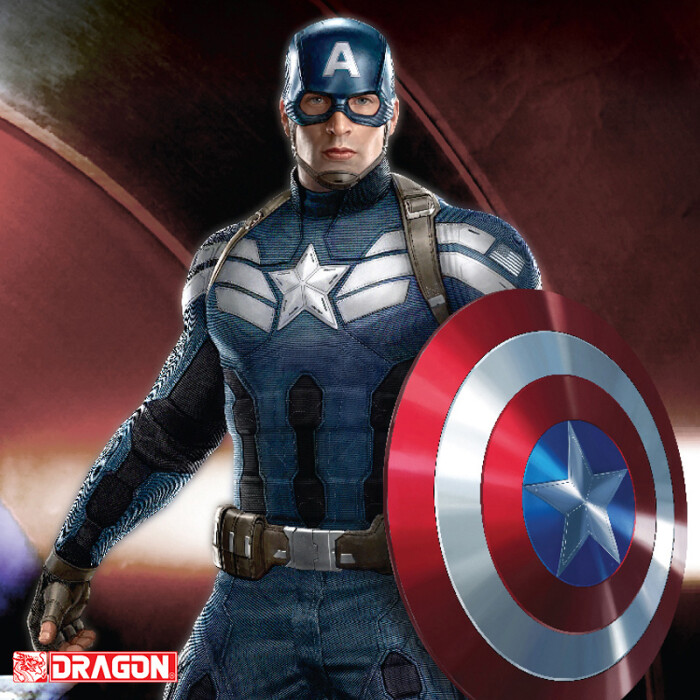 漫威1/9英雄联盟 美国队长2 模型版