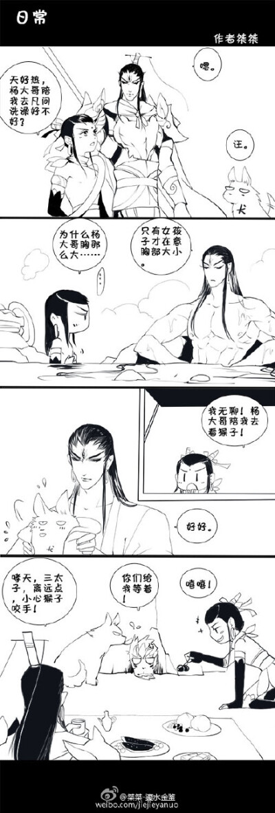 西游记之大圣归来#大圣水龙头#杨戬#哪咤#二哥和哪咤都好难画!