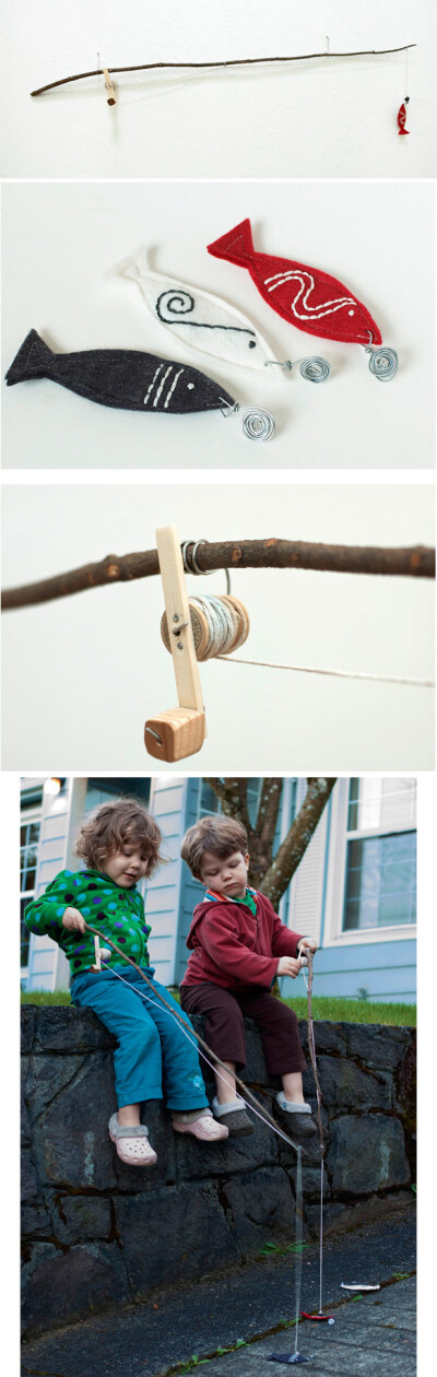 this magnetic fishing pole is a super clever idea.