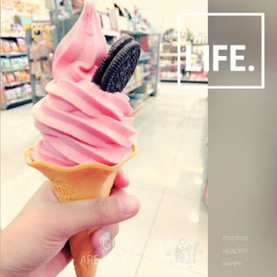 冰淇淋草莓味