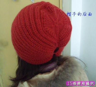 红姐手工编织毛线帽图片