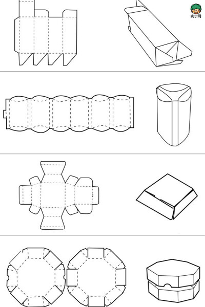 工纸盒收纳盒制作图解