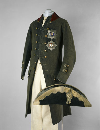 1720年代到20世纪初俄国的男士宫廷服饰
