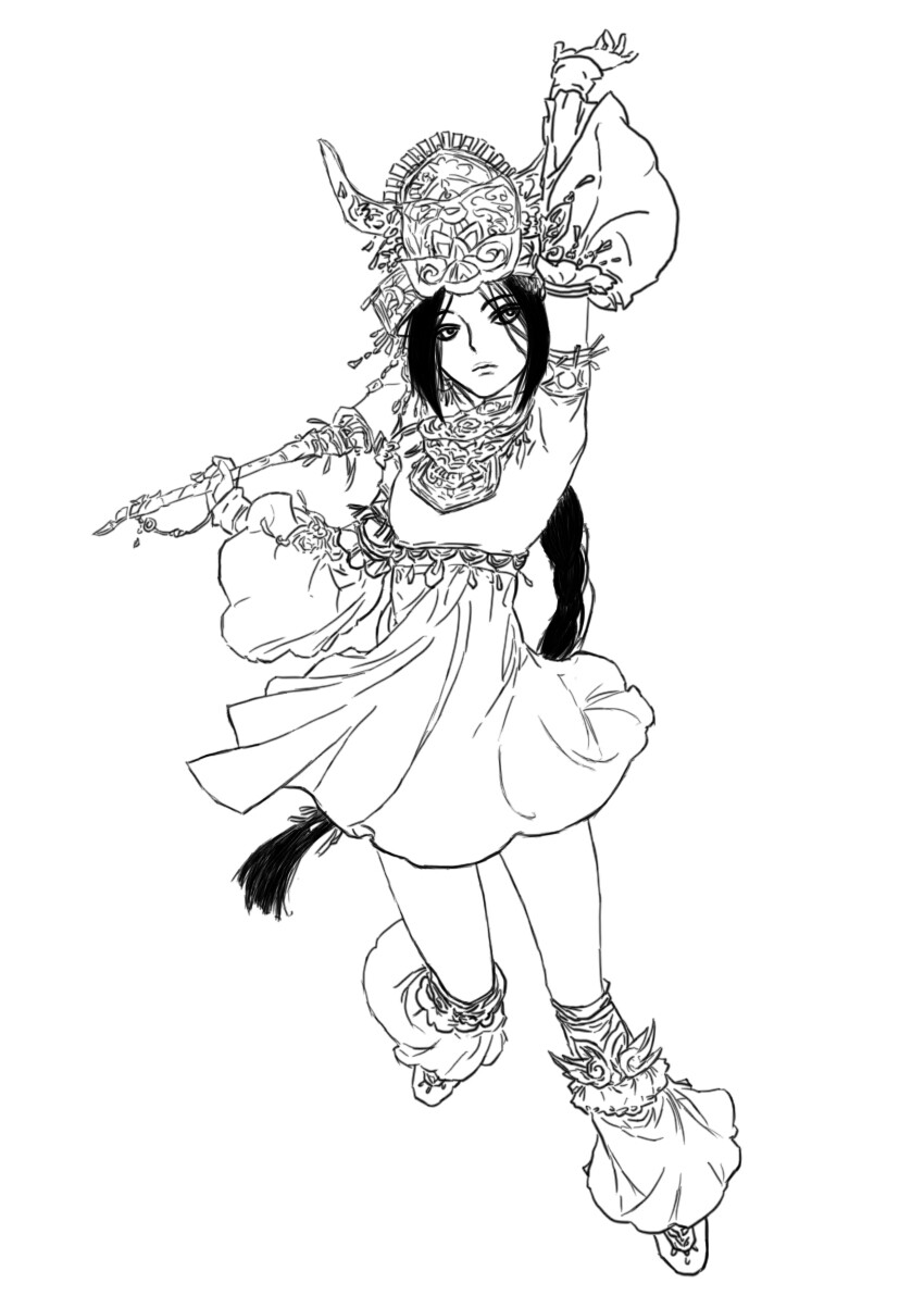 剑三五毒毒萝橡皮章素材