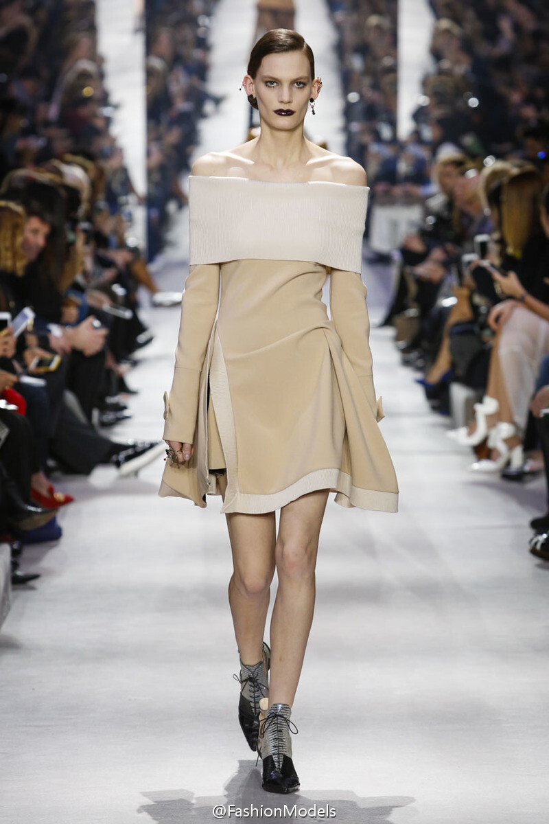 dior f/w 2016:raf simon出走后,暂由dior studio负责设计工作,经历