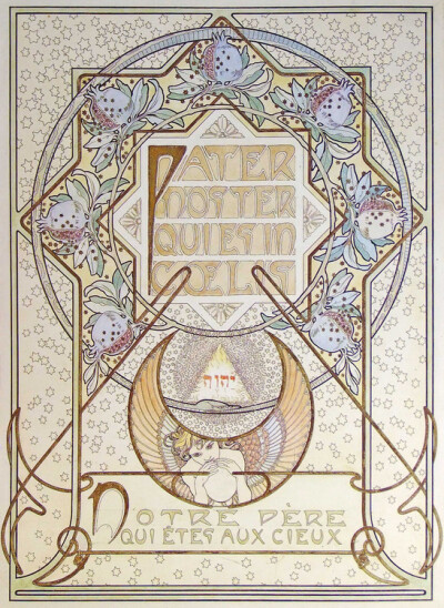 穆夏(alphonse maria mucha)是现代平面设计,海报设计,插画设计,日本