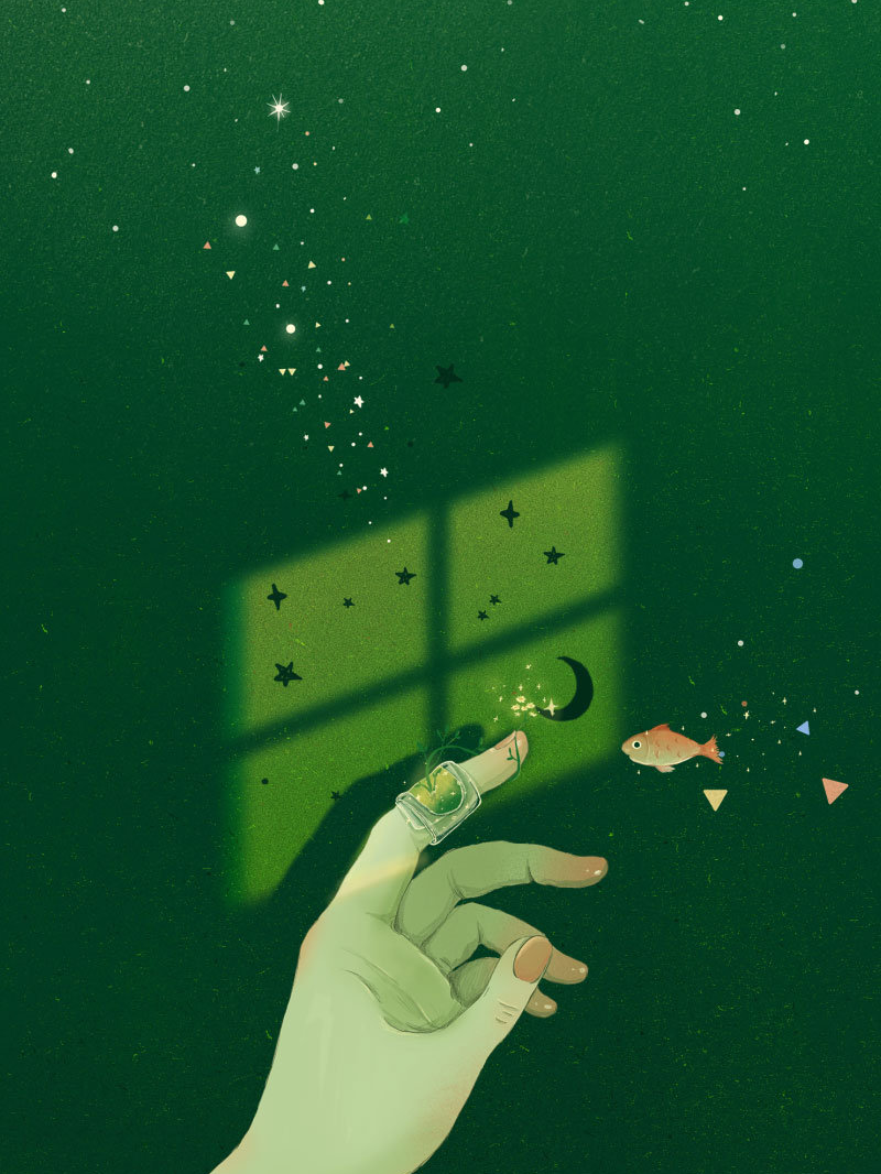 画师 猫矮- maoi的绿色系美图(请大家在转… - 堆糖,美图壁纸兴趣社区