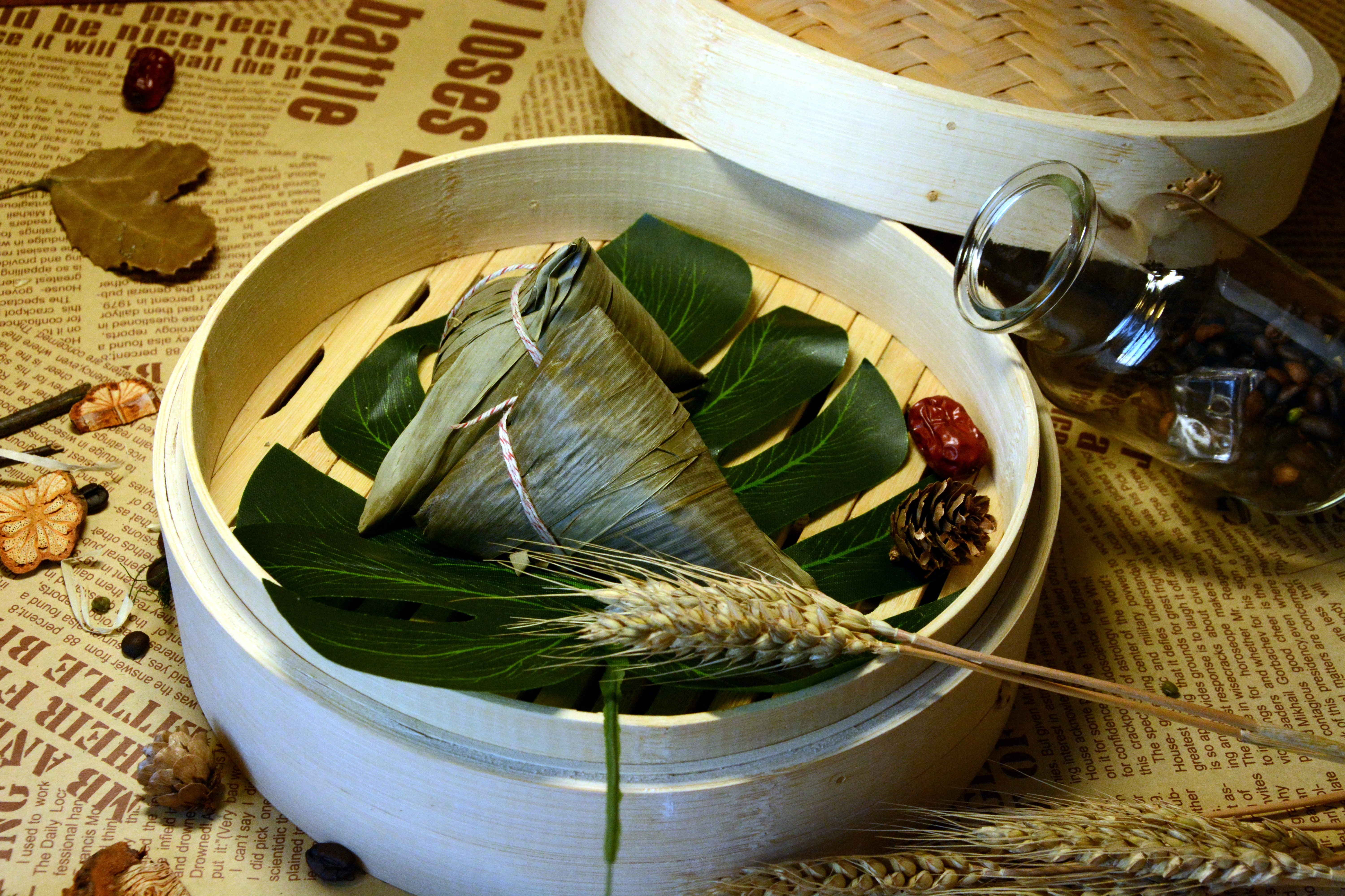 粽子 端午节 煮熟的 食物 食品 美味 甜的 中国食品 传统节日 中国