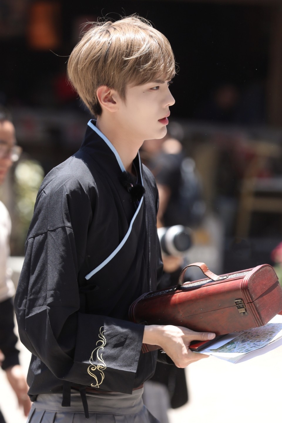 毕雯珺的侧颜杀