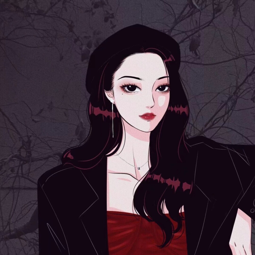 84女生头像手绘御姐