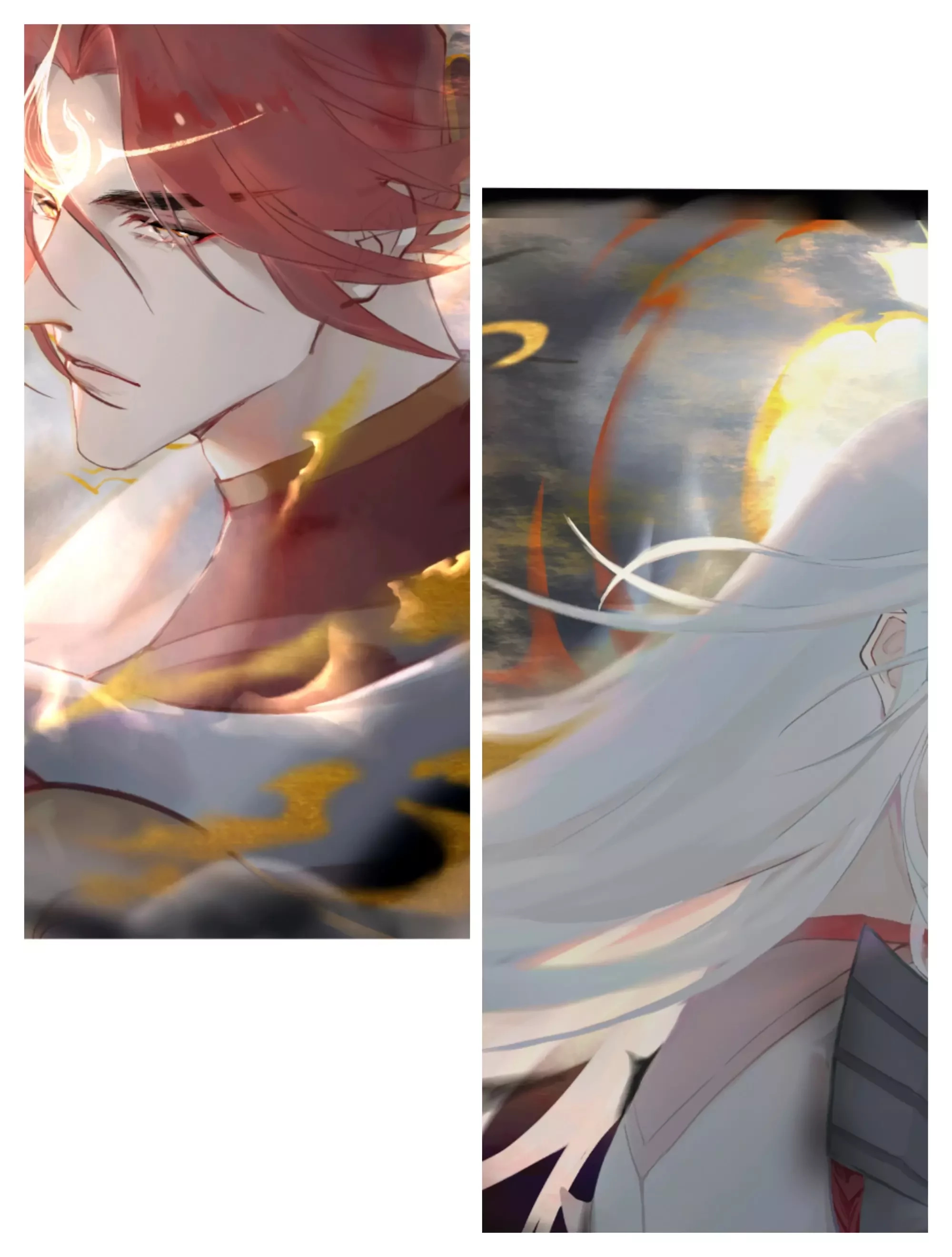 王者荣耀# 韩信 李白 画师:翩翩舞广袖 - 堆糖,美图壁纸兴趣社区