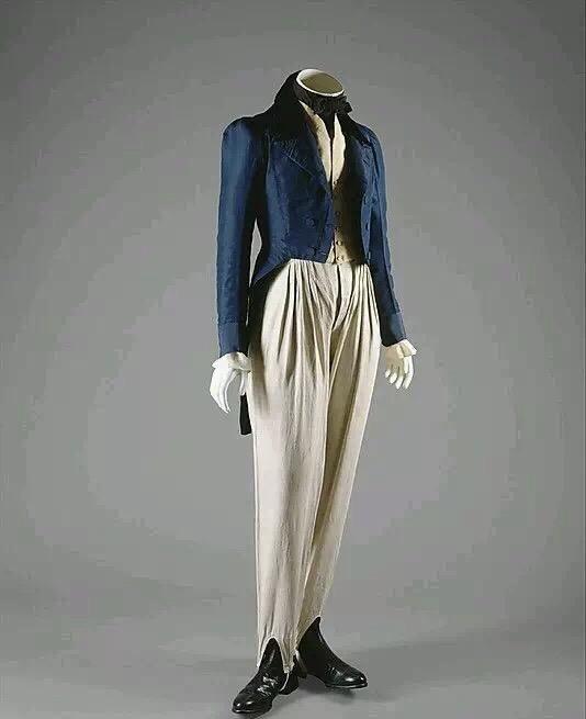 维多利亚时代 服装 男