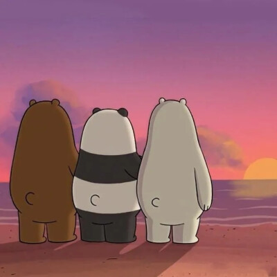 三只裸熊头像(我也不知道为啥收集了一大堆)