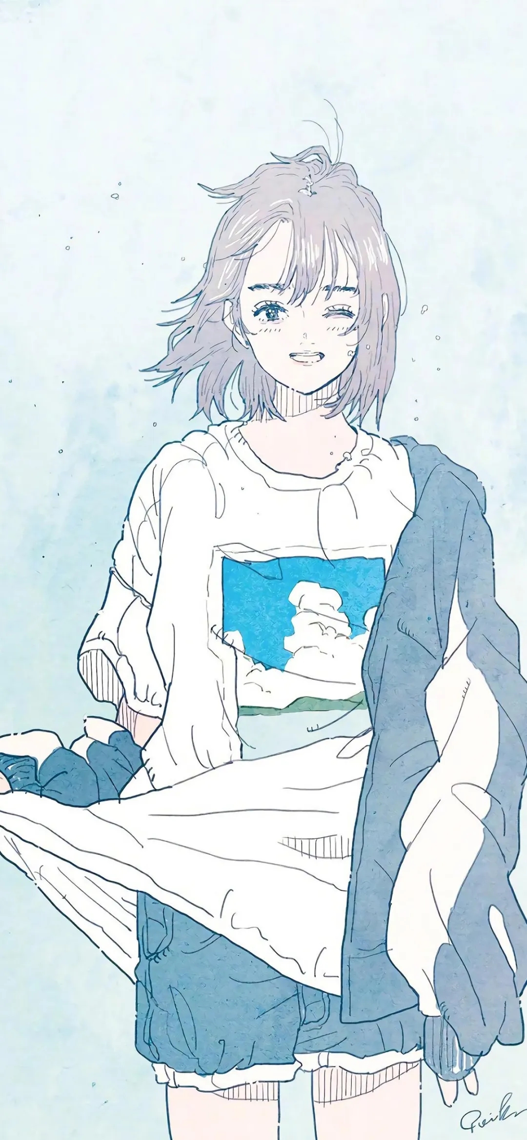 插画壁纸画师rei kato