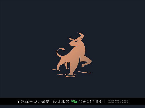 牛 动物 logo设计标志品牌设计作品欣赏 (81)