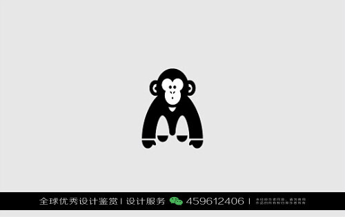 猴子动物logo设计标志品牌设计作品欣赏151