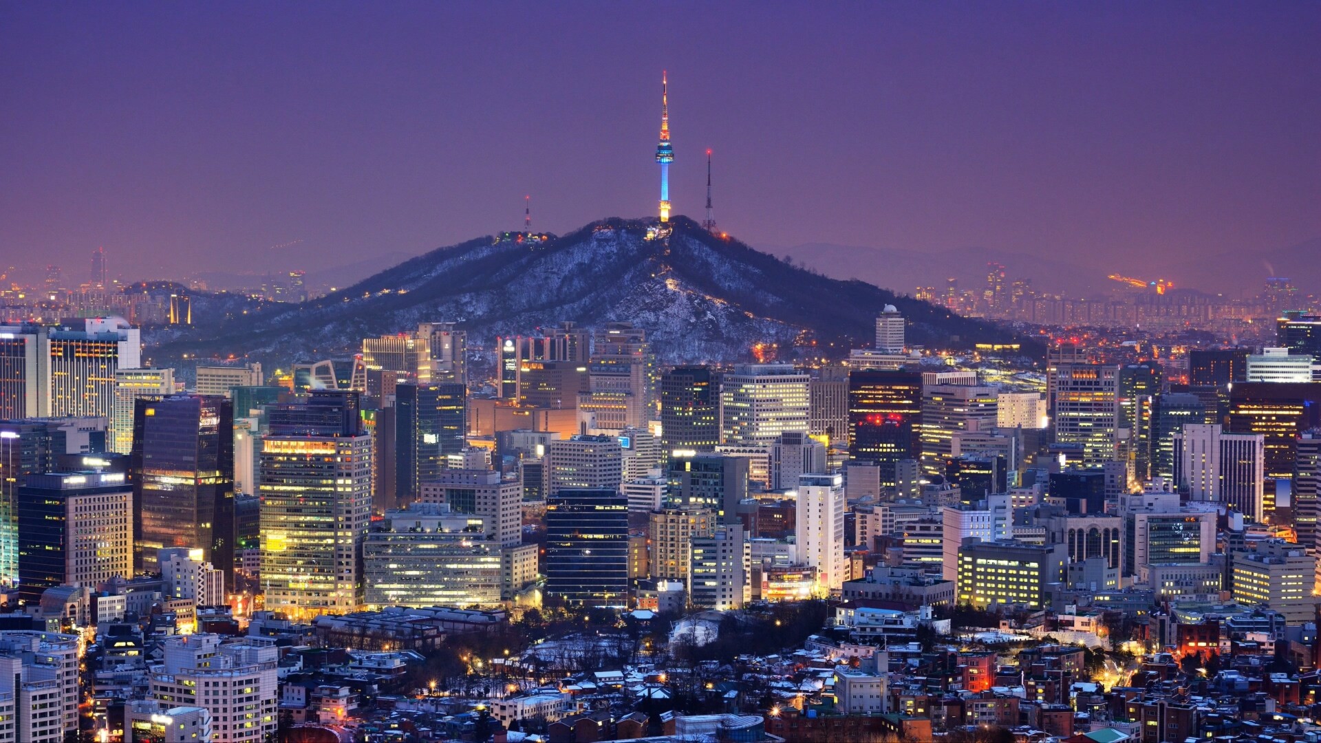 韩国建筑美景高清动态壁纸