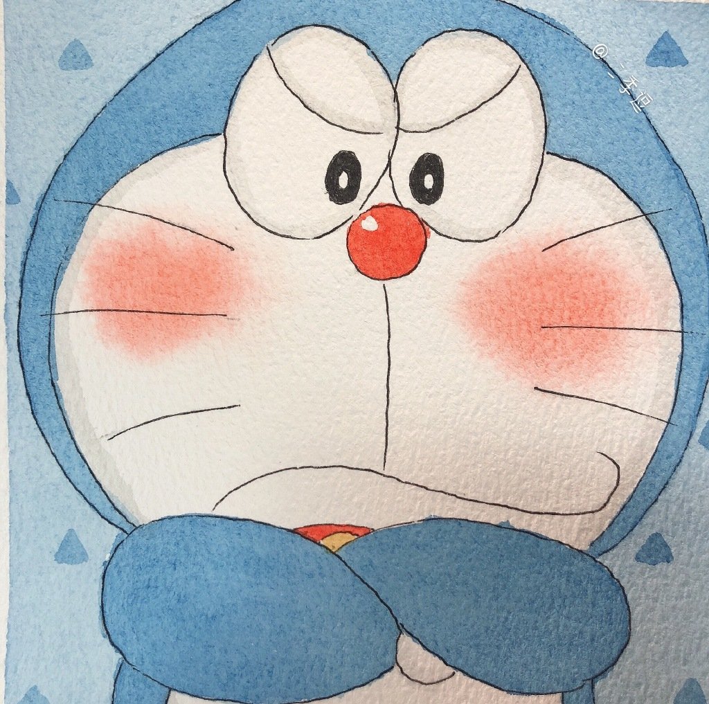 哆啦a梦 卡哇伊大脸头像