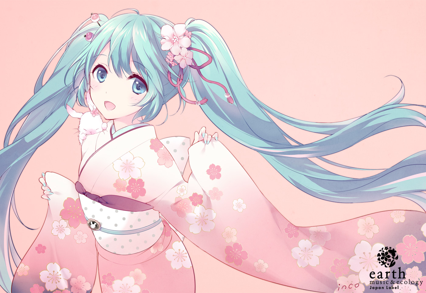 樱花初音高清壁纸图片