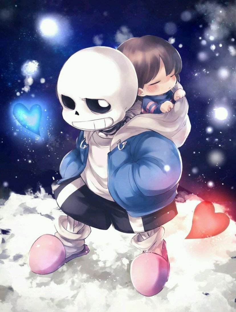 传说之下undertalesans和frisk