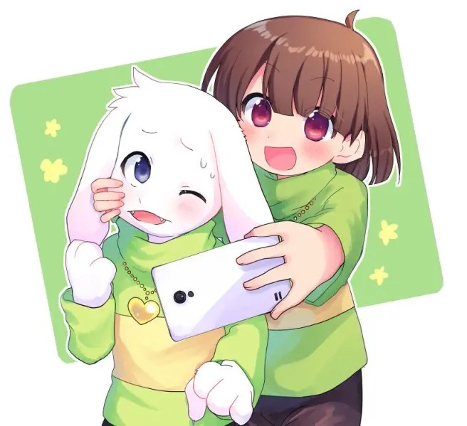 传说之下undertalechara和asriel