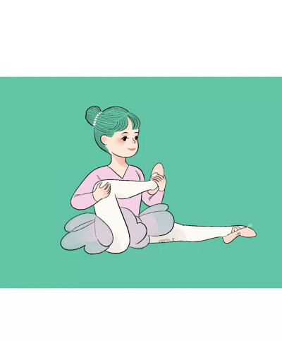 中国舞舞姿图片卡通图片