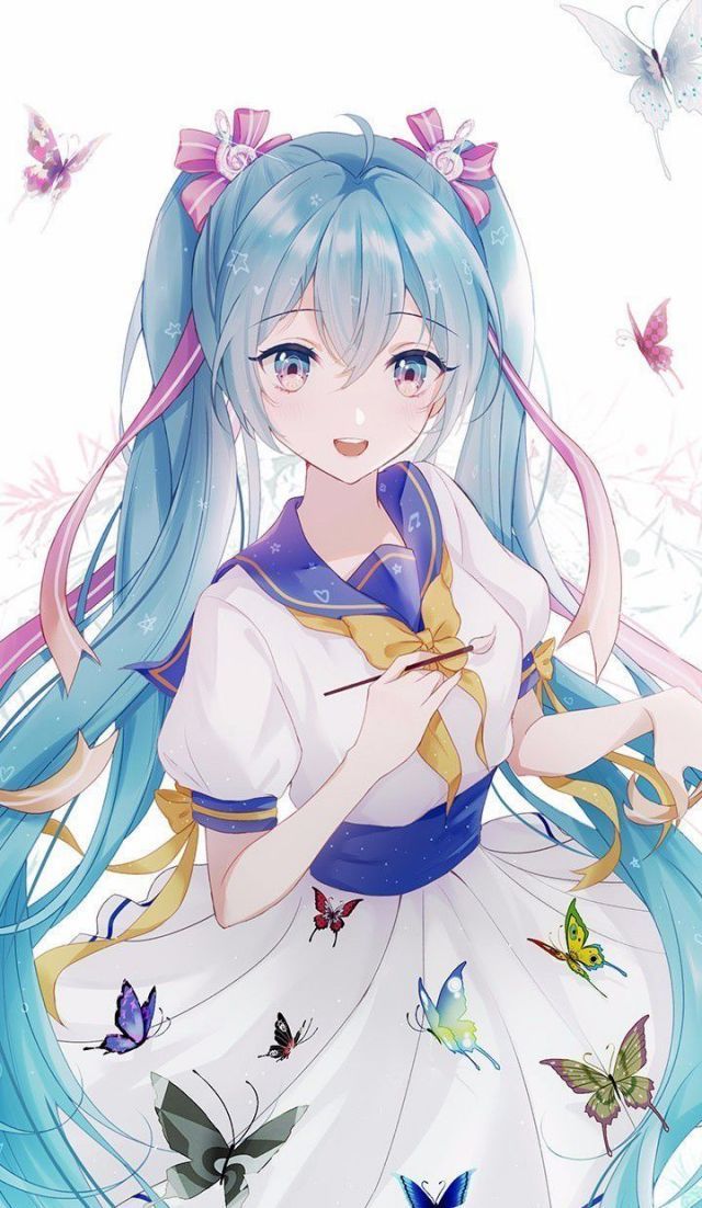 初音各种形态图片图片