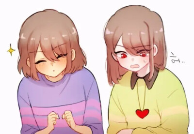 [传说之下]frisk和chara