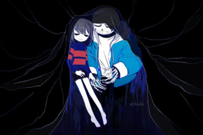 传说之下〕sans和frisk