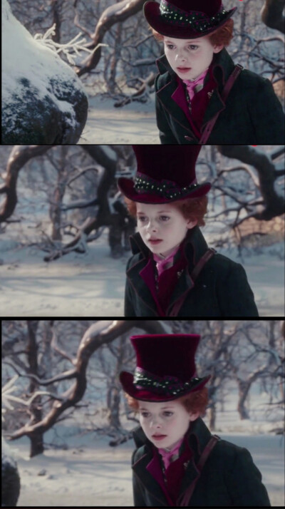 爱丽丝梦游仙境里的疯帽子7815疯帽子小时候简直太可爱啦