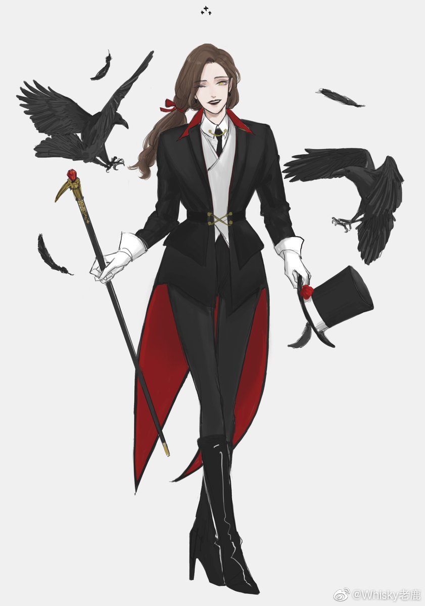 微博博主:w_____老鹿.漫画《long night comes》长夜将至