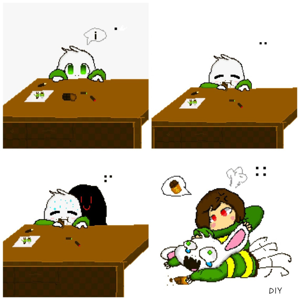 undertale四格漫画