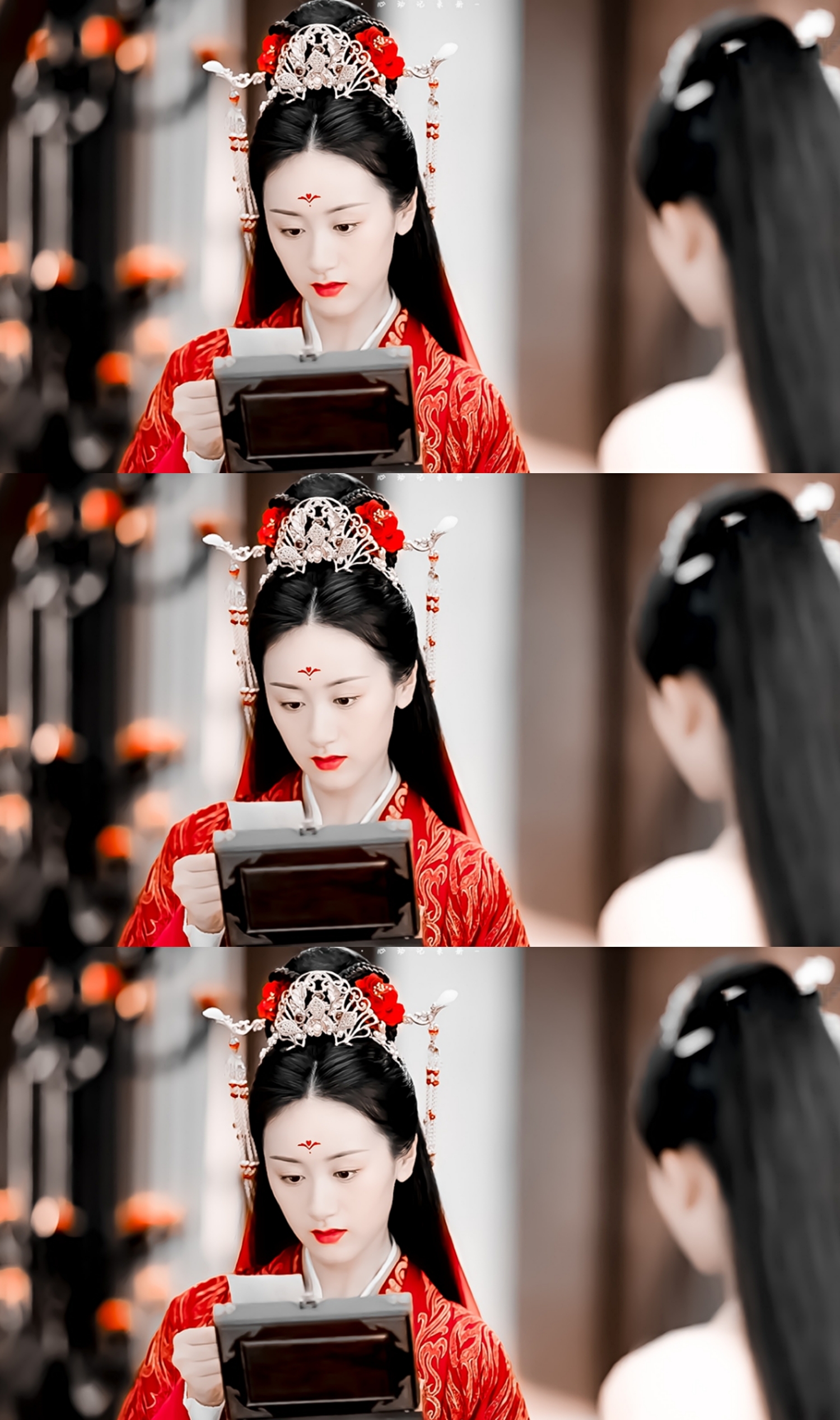 袁冰妍琉璃琉璃美人煞 wb 心动记录册 (红衣美人)