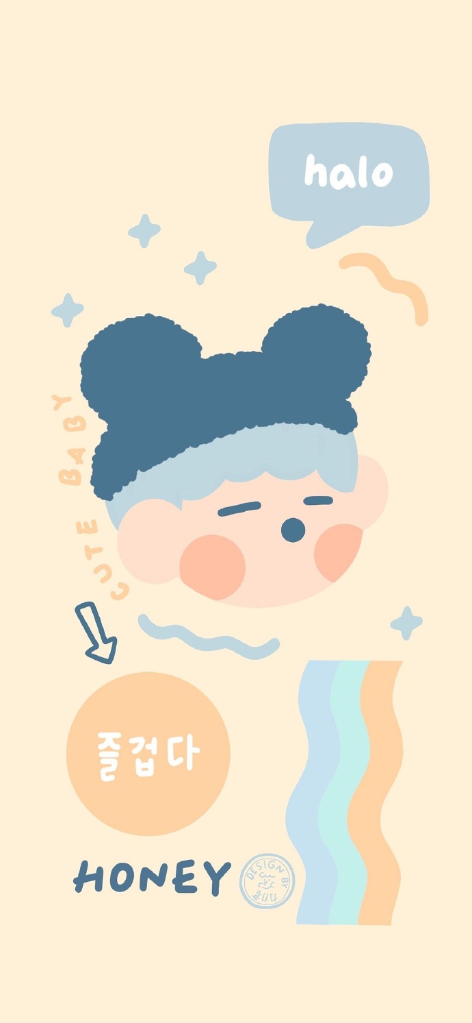敲可爱治愈手机壁纸 急需关注