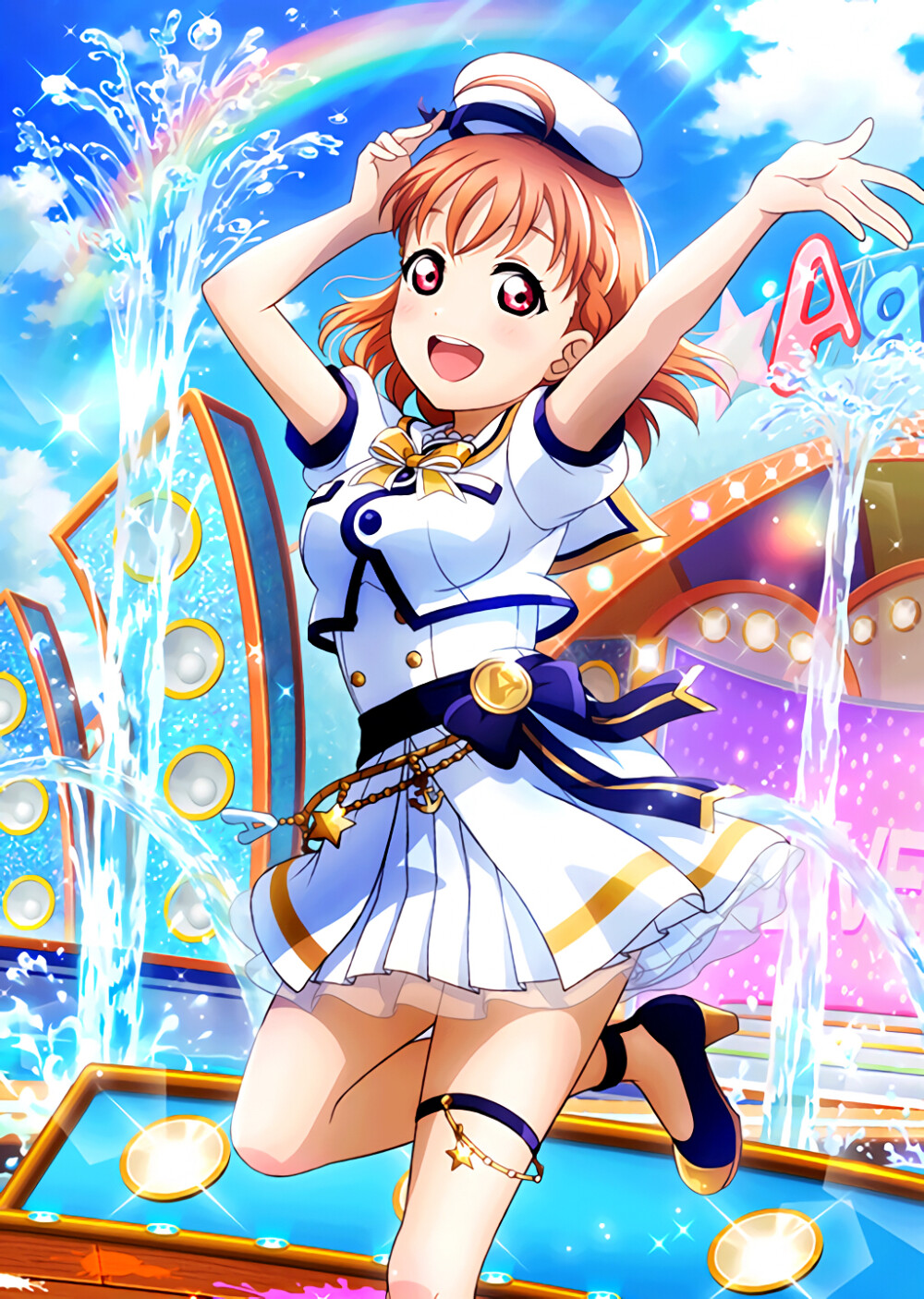 lovelivesunshine卡牌去框高海千歌觉醒