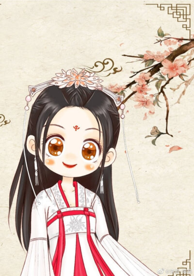 鞠婧祎|卡通图片 来源见微博水印 .