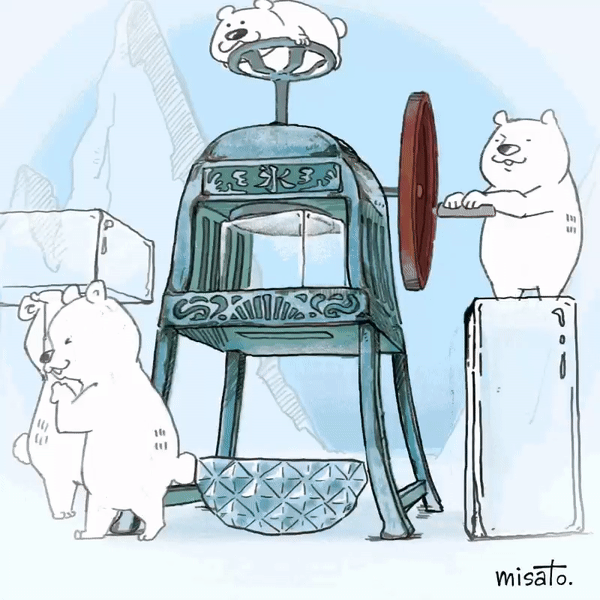 「gif」宝藏画师笔下有毒 停不下来的可爱哈